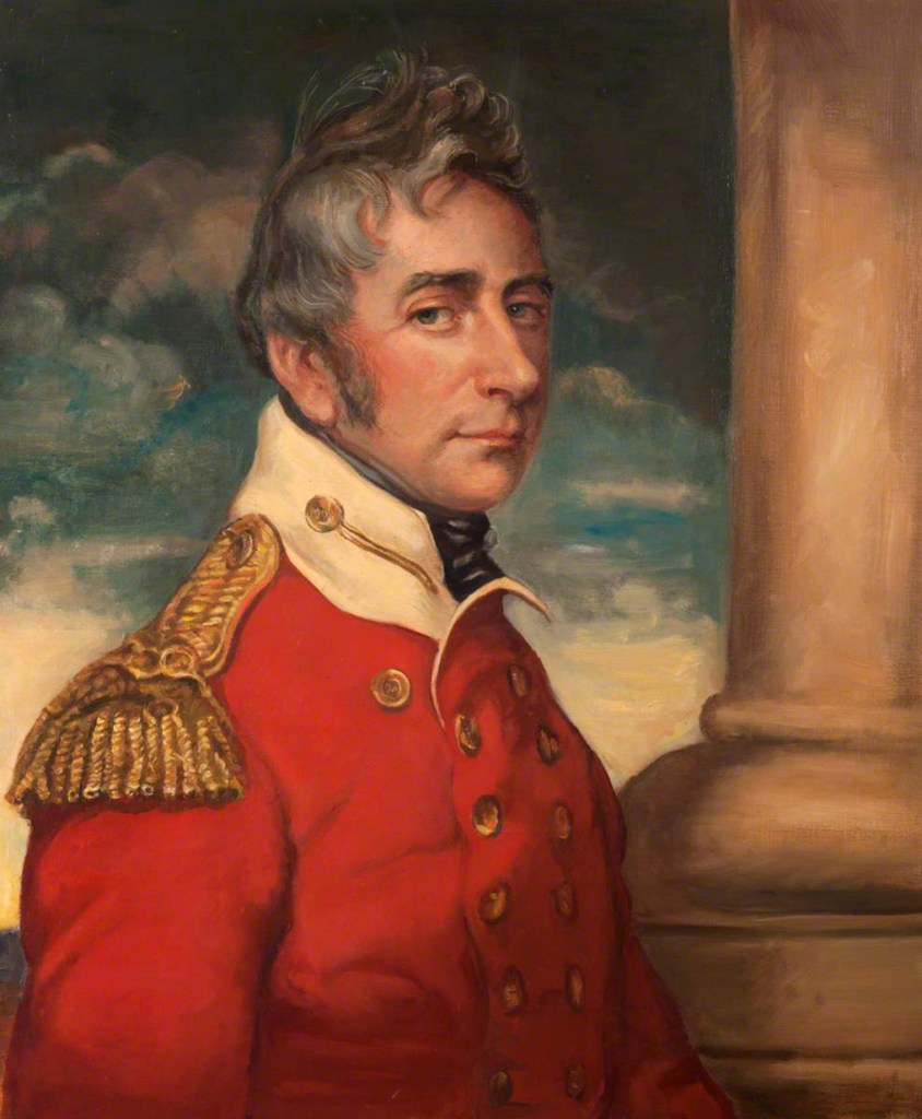 El único pasajero de Savannah fue Lord Lynedoch Thomas Graham, un héroe de las Guerras Napoleónicas.