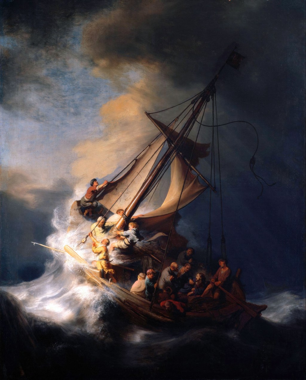 Un cuadro cada viernes: Rembrandt «La tormenta en el mar de Galilea»&nbsp;1633