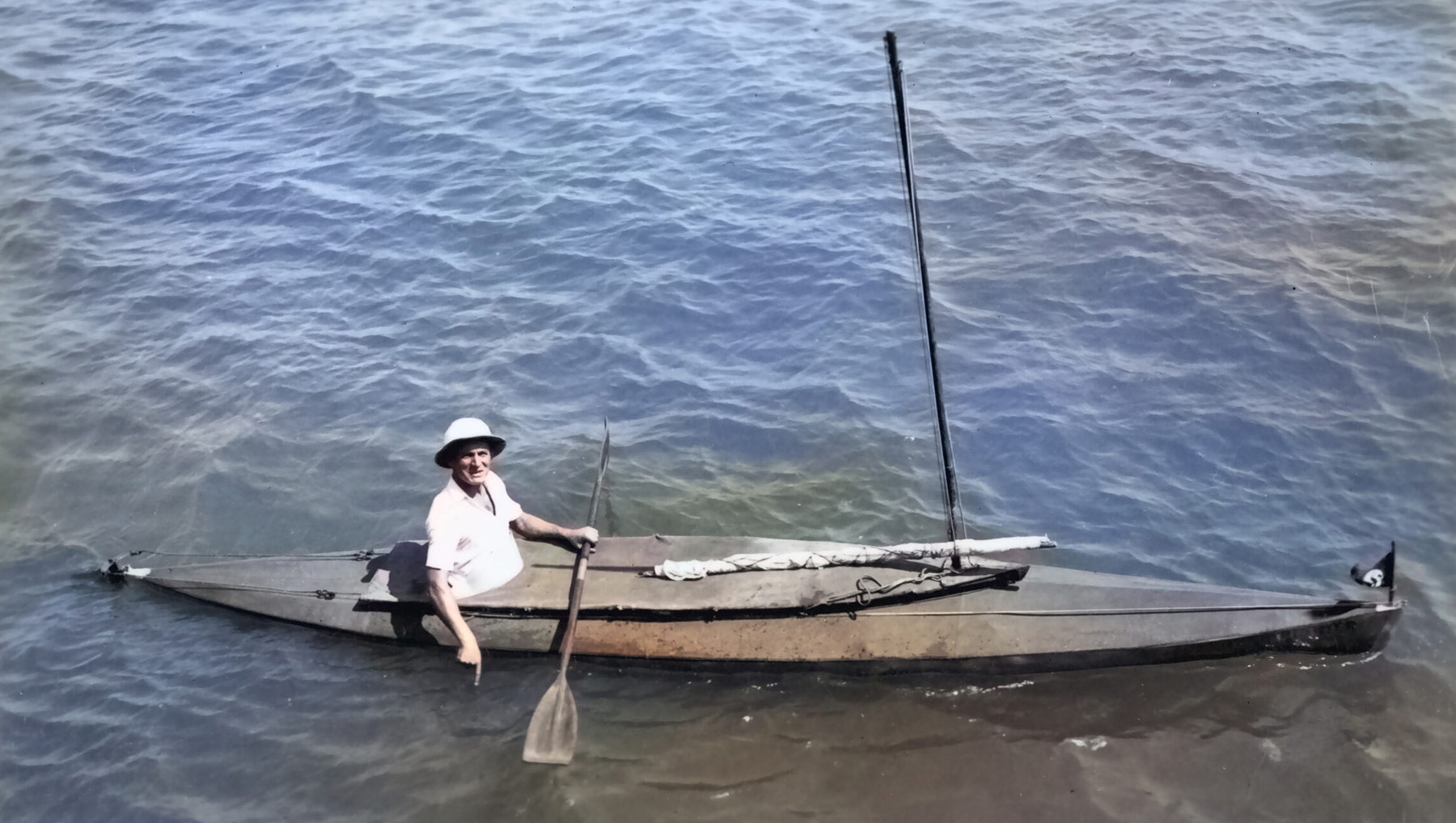 Oskar Speck, el hombre que decidió remar su kayak desde Alemania a Australia