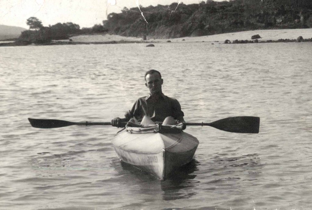 1939 Oskar SPeck en la isla Thursday