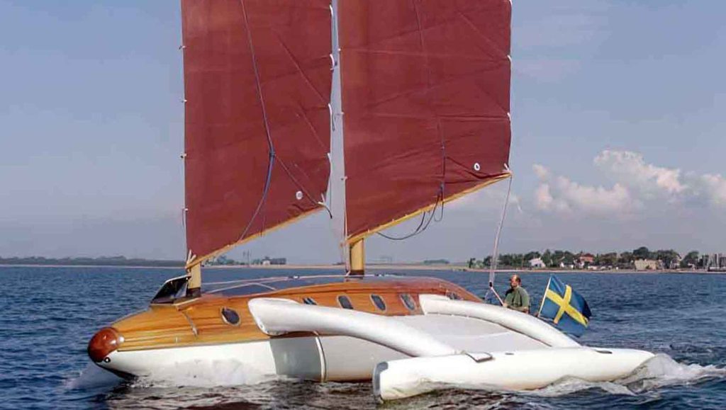 «Akka» un proa en el Báltico para dar mucho que&nbsp;hablar.