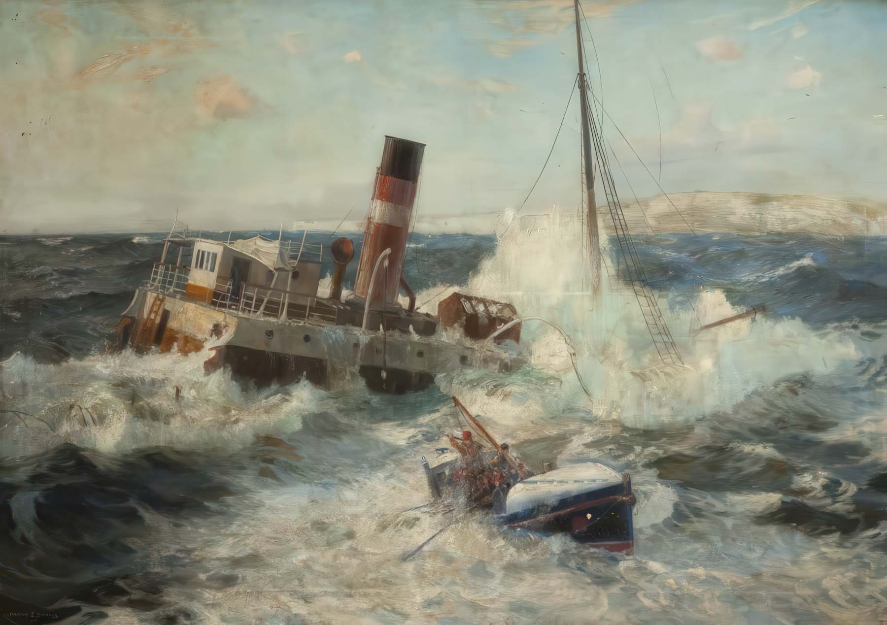 Un cuadro cada viernes: Arthur Burguess «Abandonado» 1909