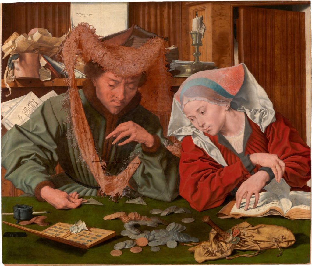 El recaudador de impuestos y su mujer