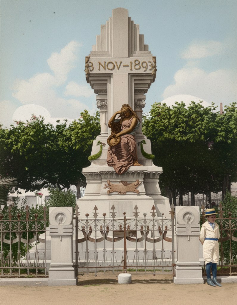 Monumento en recuerdo de las víctimas de la explosión del Cabo Machichaco.