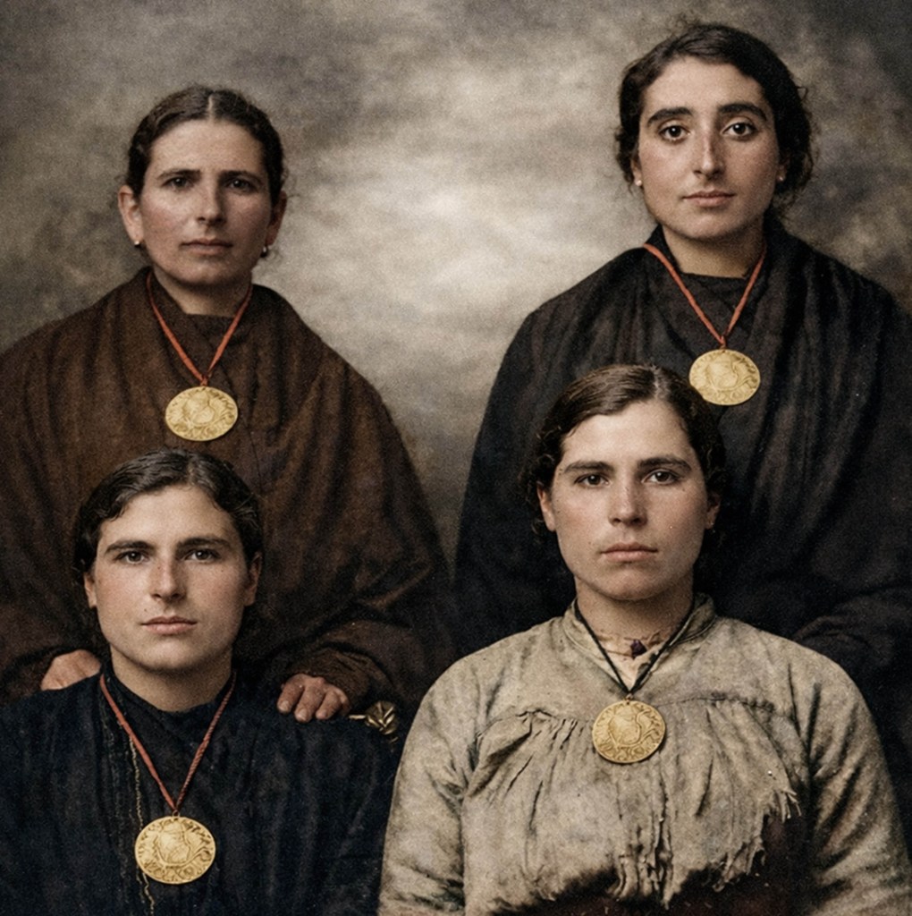 Las hoeroínas de Sálvora CiprianaOujo, JosefaParada, MaríaFernández y CiprianaCrujeiras