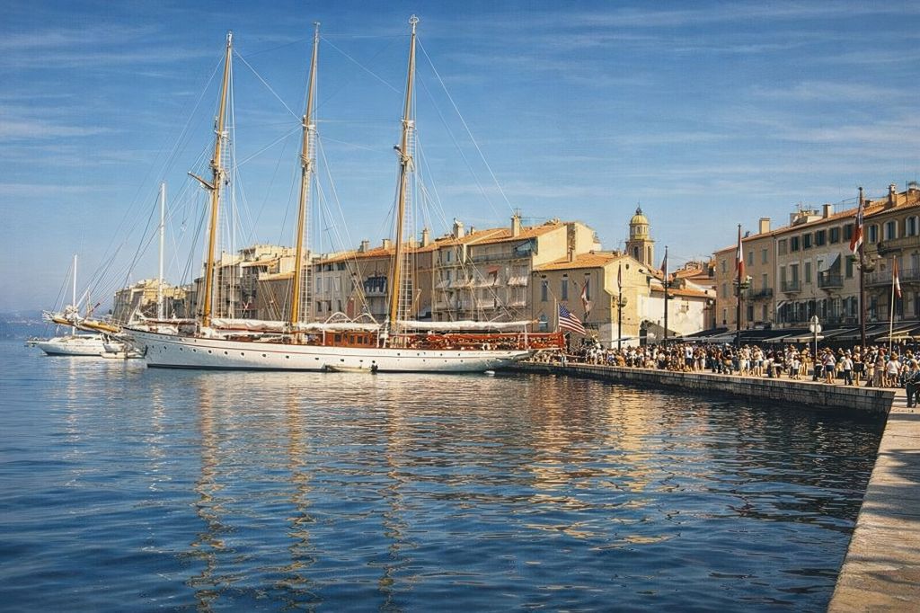 El Shenandoah en St Tropez a finales de los años 50