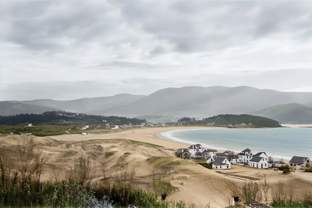 Nigrán, Panxón, las dunas de Gaifar en 1930