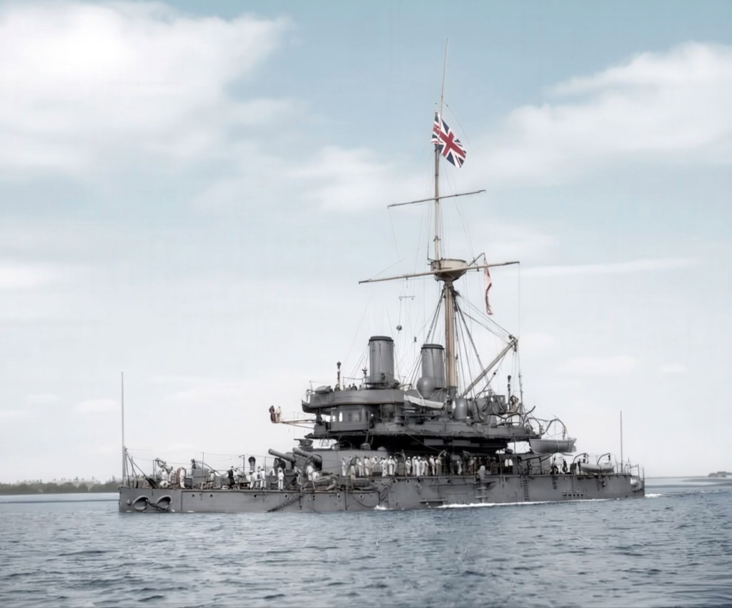 HMS Devastation 1871