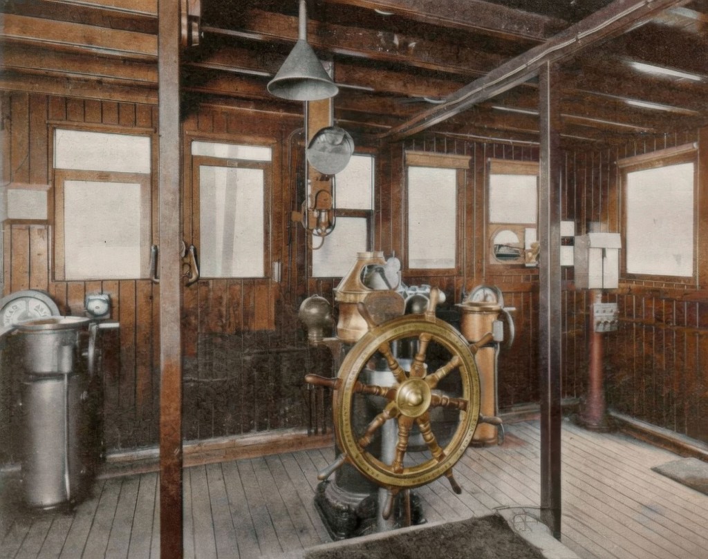 Puente de gobierno del RMS Berengaria